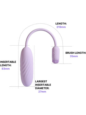 Svakom: Plume, Flexible Brush-Tail Bullet Vibrator