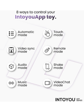 IntoYou: Trixy, Triple Tapping Mouth Vibrator with App