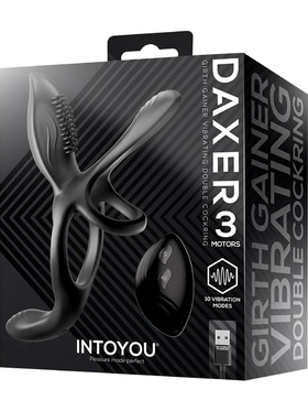 IntoYou: Daxer, Girth Gainer Vibrating Double Cockring