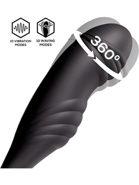 IntoYou: Kamber, Waving Vibrating Anal Plug with Cockring