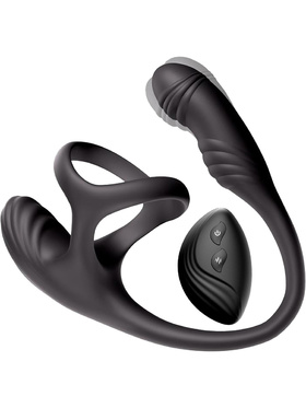 IntoYou: Kamber, Waving Vibrating Anal Plug with Cockring
