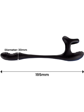 IntoYou: Kamber, Waving Vibrating Anal Plug with Cockring