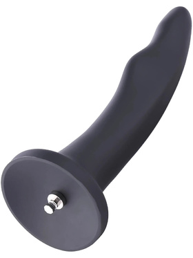 Hismith: KlicLok Silicone Dildo, 28 cm, svart