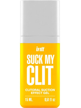 Intt: Suck My Clit, Clitorial Suction Effect Gel, Tropical Mango, 15 ml