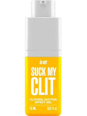 Intt: Suck My Clit, Clitorial Suction Effect Gel, Tropical Mango, 15 ml