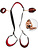 Bad Kitty: Neck/Thigh Restraint Set